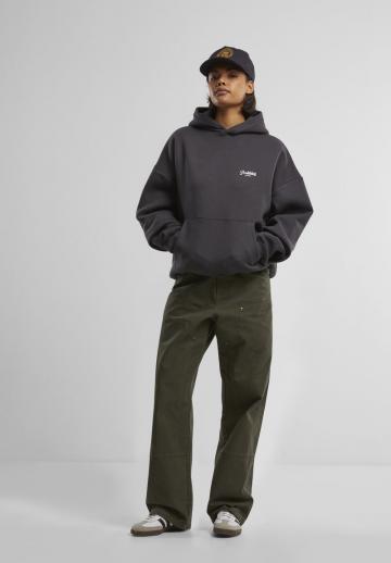 Пуловер с капюшоном