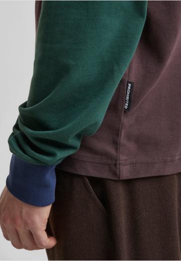 Поло с длинным рукавом