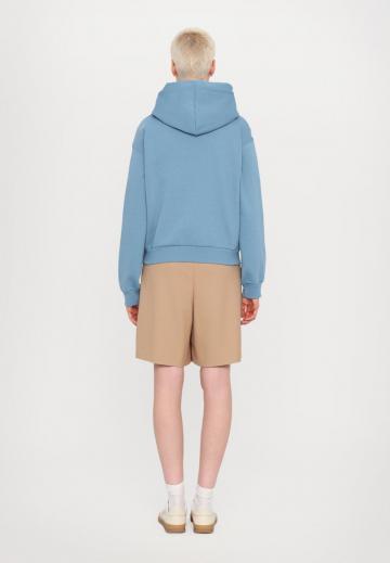 Пуловер с капюшоном