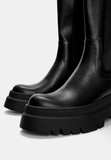 Сапоги на платформе