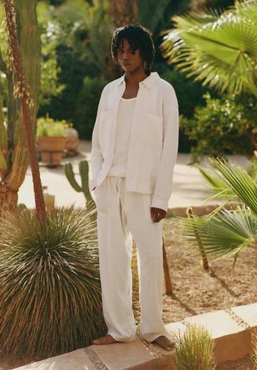 Льняные брюки