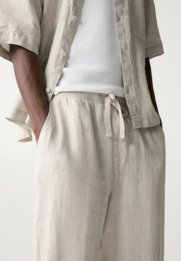 Льняные брюки