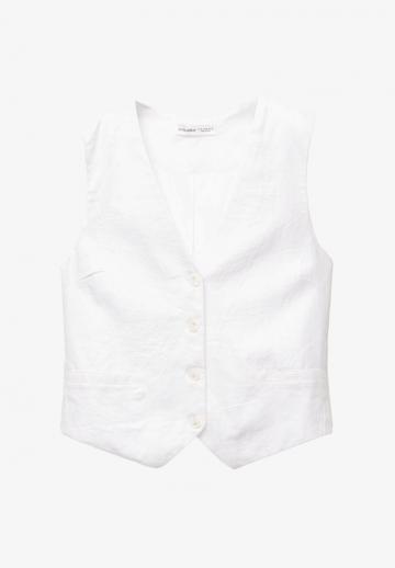 Джинсовая жилетка