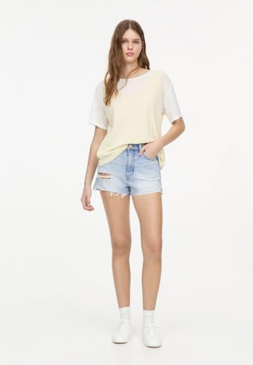 Джинсовые шорты