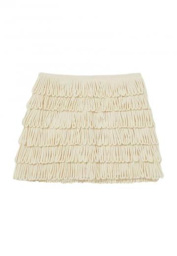 Юбка с воланами