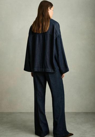 Джинсовая блузка