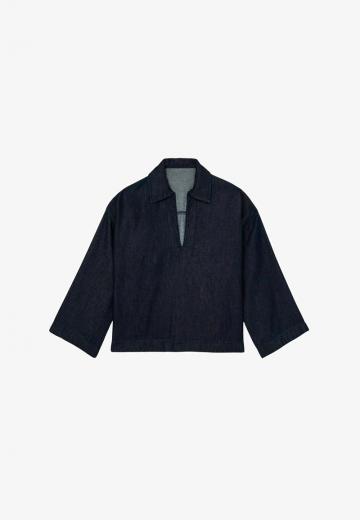 Джинсовая блузка