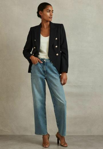 Блейзер с накладными карманами