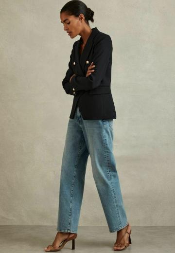 Блейзер с накладными карманами