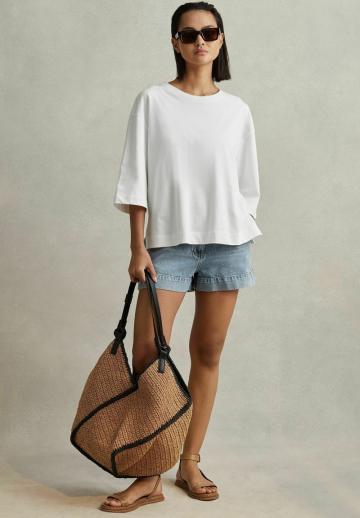 Майка с рукавом три четверти