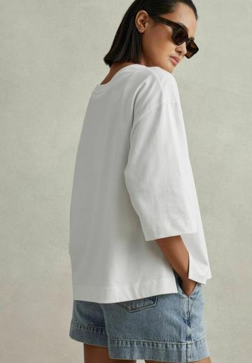 Майка с рукавом три четверти