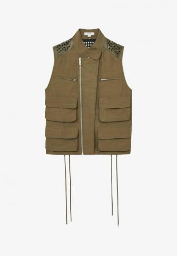 Блейзер с накладными карманами