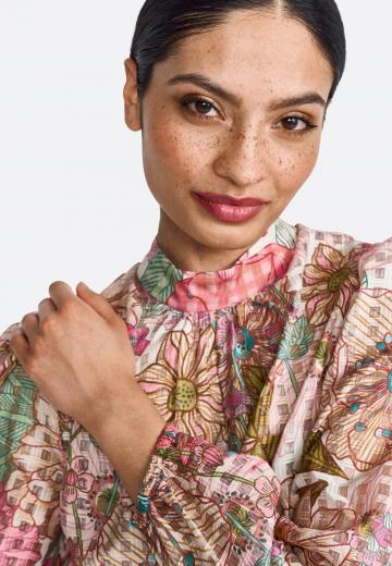 Шелковая блузка