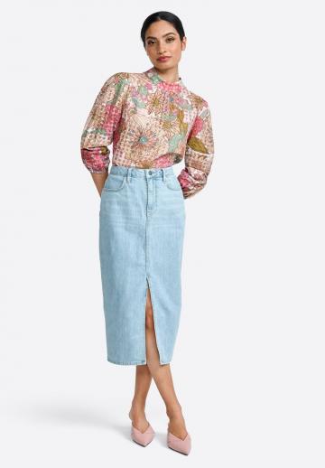 Джинсовая юбка