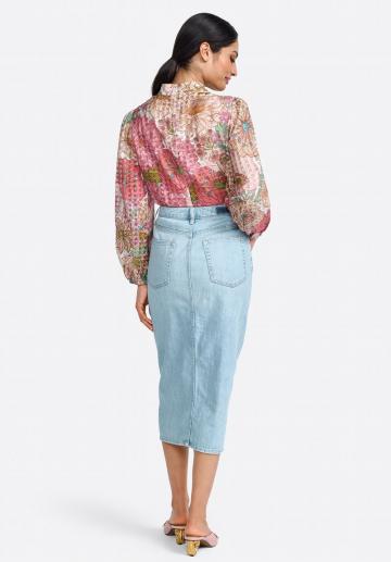 Джинсовая юбка