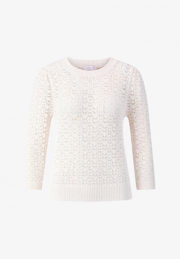 Пуловер с рукавом три четверти