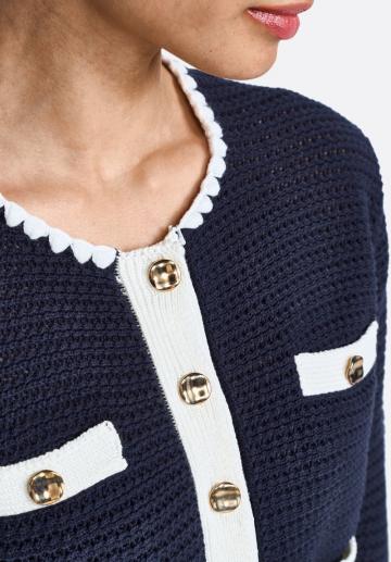 Вязаная кофта