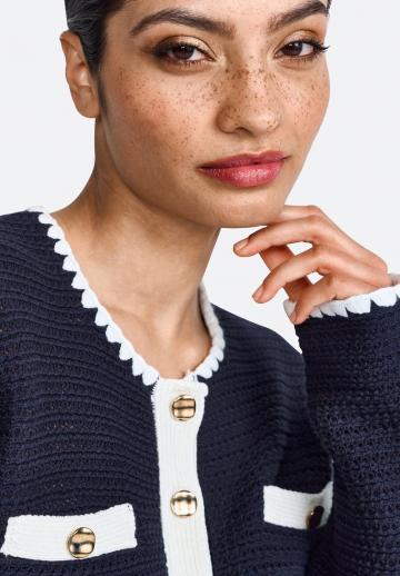 Вязаная кофта