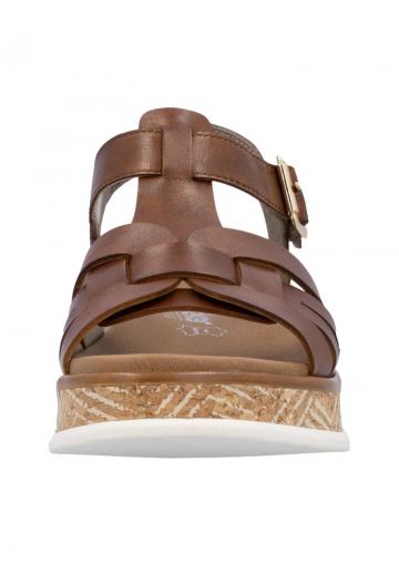 Босоножки на танкетке