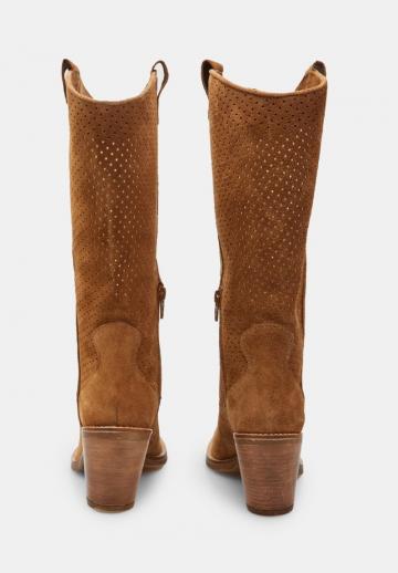 Полусапожки на высоком каблуке