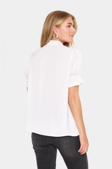 Атласная блузка