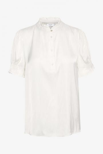 Атласная блузка