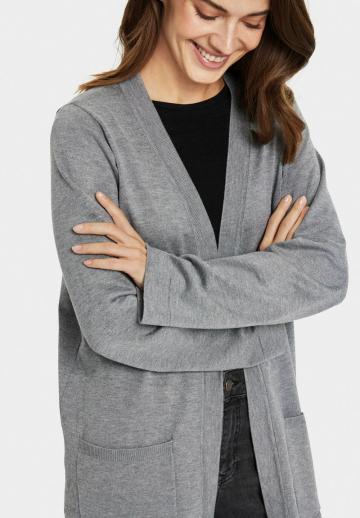 Длинный кардиган