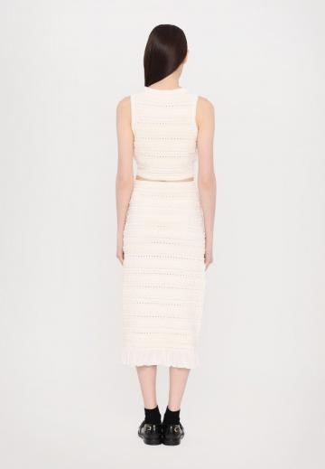 Вязаная юбка