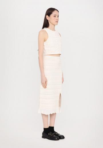 Вязаная юбка
