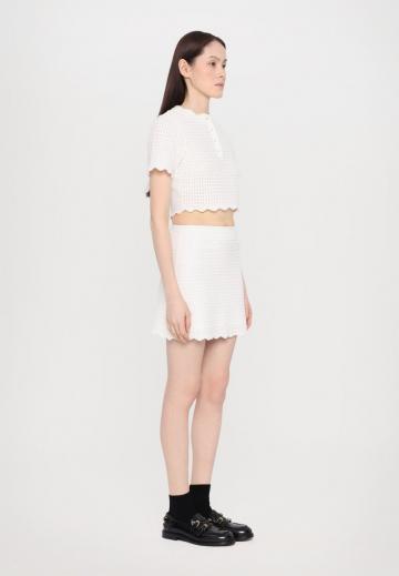Вязаная юбка