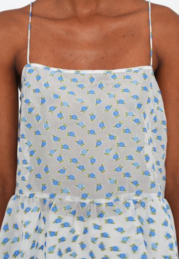 Топ на бретельках