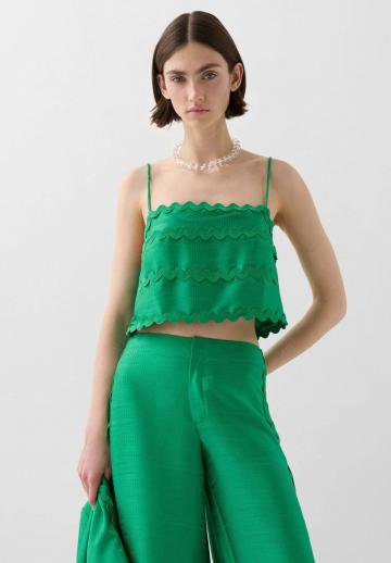 Топ на бретельках