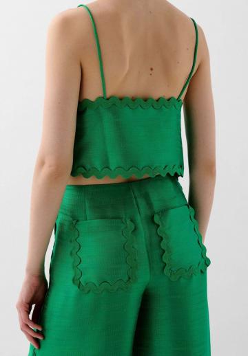 Топ на бретельках