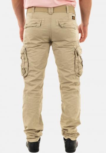 Брюки с накладными карманами