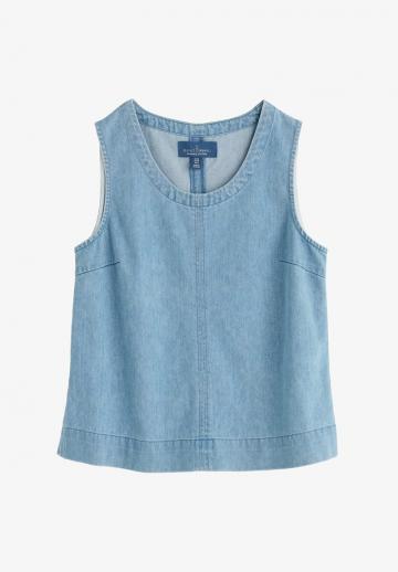 Джинсовая жилетка