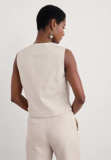 Джинсовая жилетка