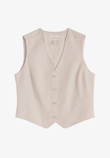 Джинсовая жилетка