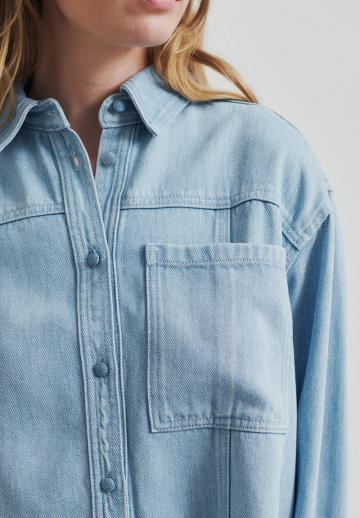 Джинсовая блузка