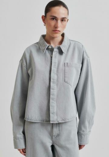 Джинсовая блузка