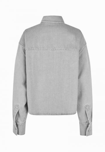 Джинсовая блузка