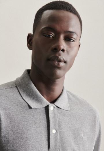 Поло с длинным рукавом