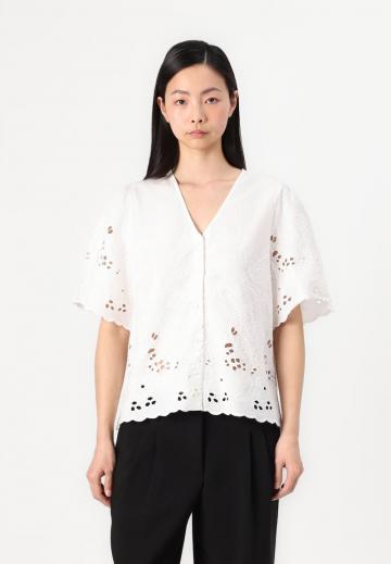 Джинсовая блузка