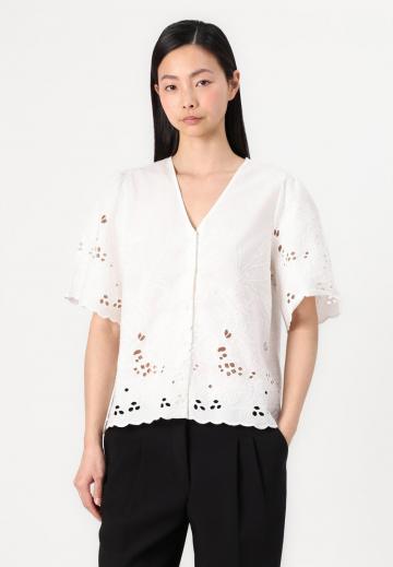 Джинсовая блузка