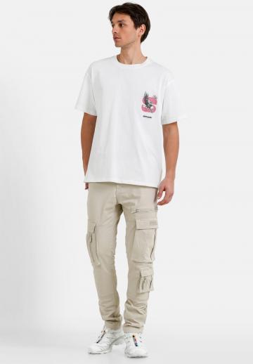 Брюки с накладными карманами