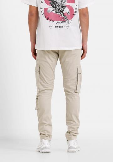 Брюки с накладными карманами