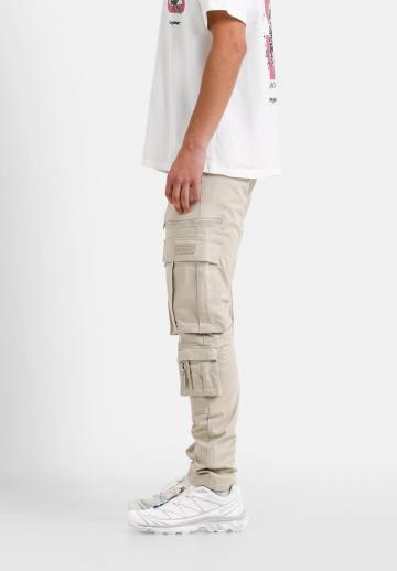 Брюки с накладными карманами