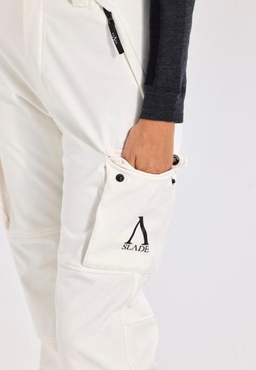 Брюки с накладными карманами