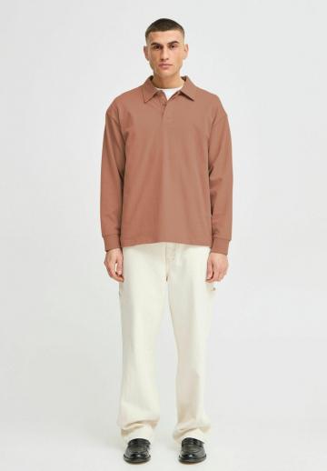 Поло с длинным рукавом