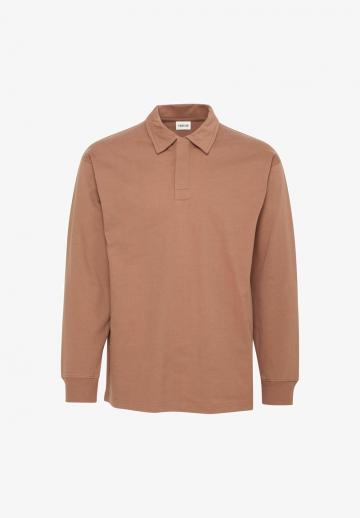 Поло с длинным рукавом