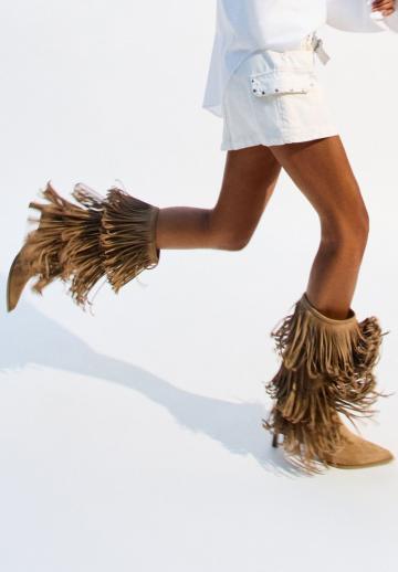 Высокие сапоги